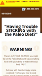 Mobile Screenshot of paleodietrecipecookbook.com
